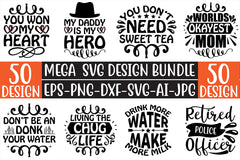 Mega SVG Bundle 6 - CraftNest - Digital Crafting and Art