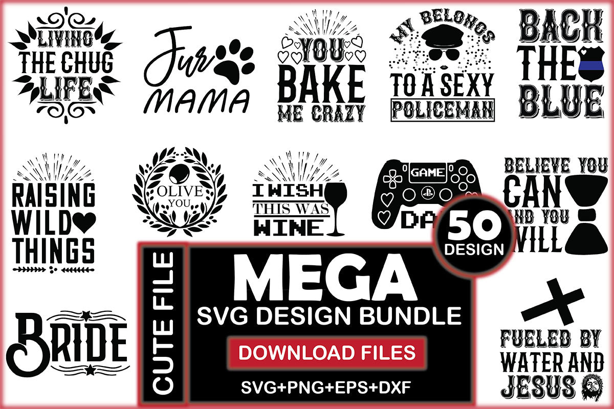 Mega SVG Bundle 8 - CraftNest - Digital Crafting and Art