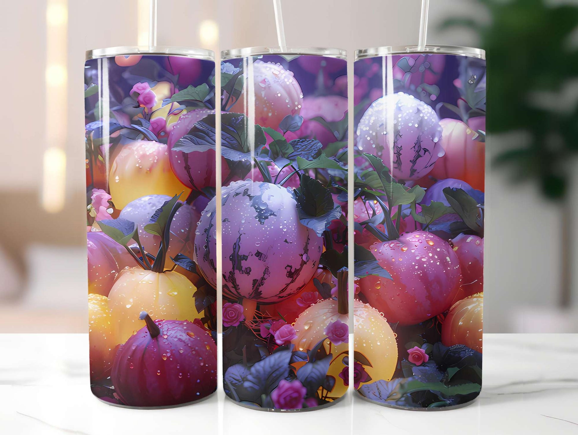 Melon Melody 1 Tumbler Wrap - CraftNest - Digital Crafting and Art