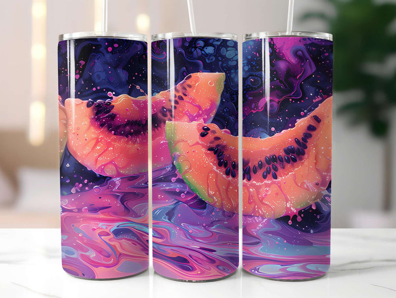 Melon Melody 1 Tumbler Wrap - CraftNest - Digital Crafting and Art