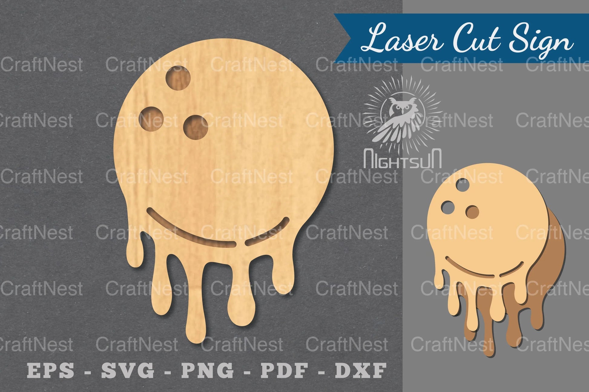 Melted Bowling Ball Laser Cut Decoration Clipart Bundle - CraftNest - Digital Crafting and Art