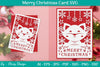 Merry Christmas Card Template SVG Bundle