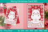 Merry Christmas Card Template SVG Bundle