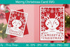 Merry Christmas Card Template SVG Bundle