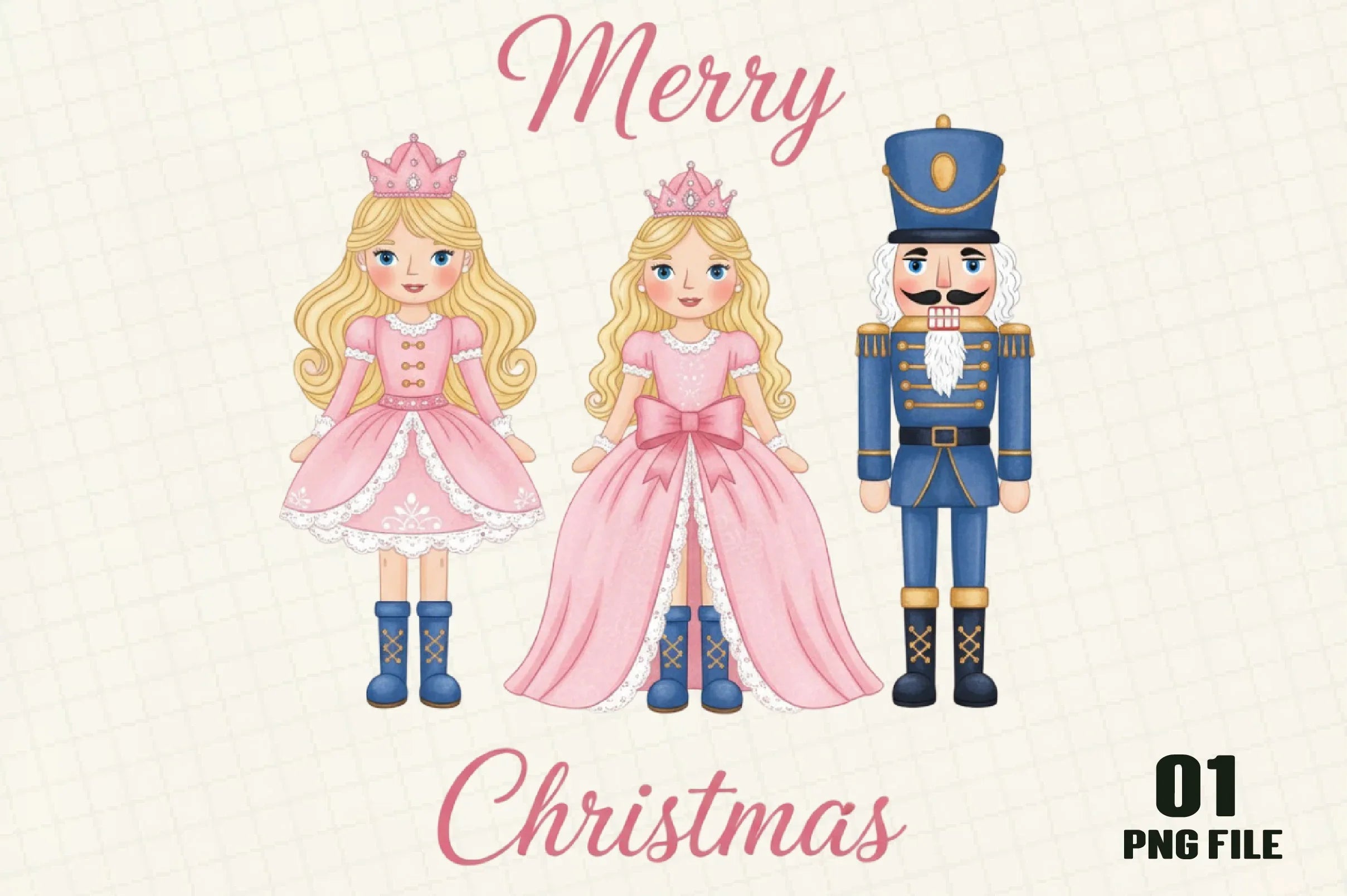 Merry Christmas Design Clipart Bundle - CraftNest - Digital Crafting and Art
