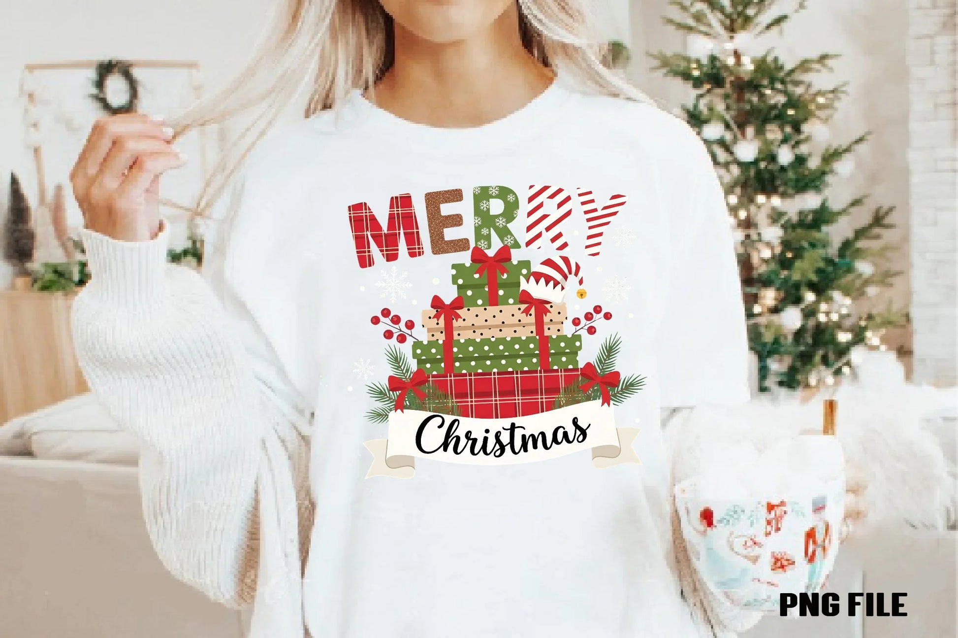 Merry Christmas Design Clipart Bundle - CraftNest - Digital Crafting and Art
