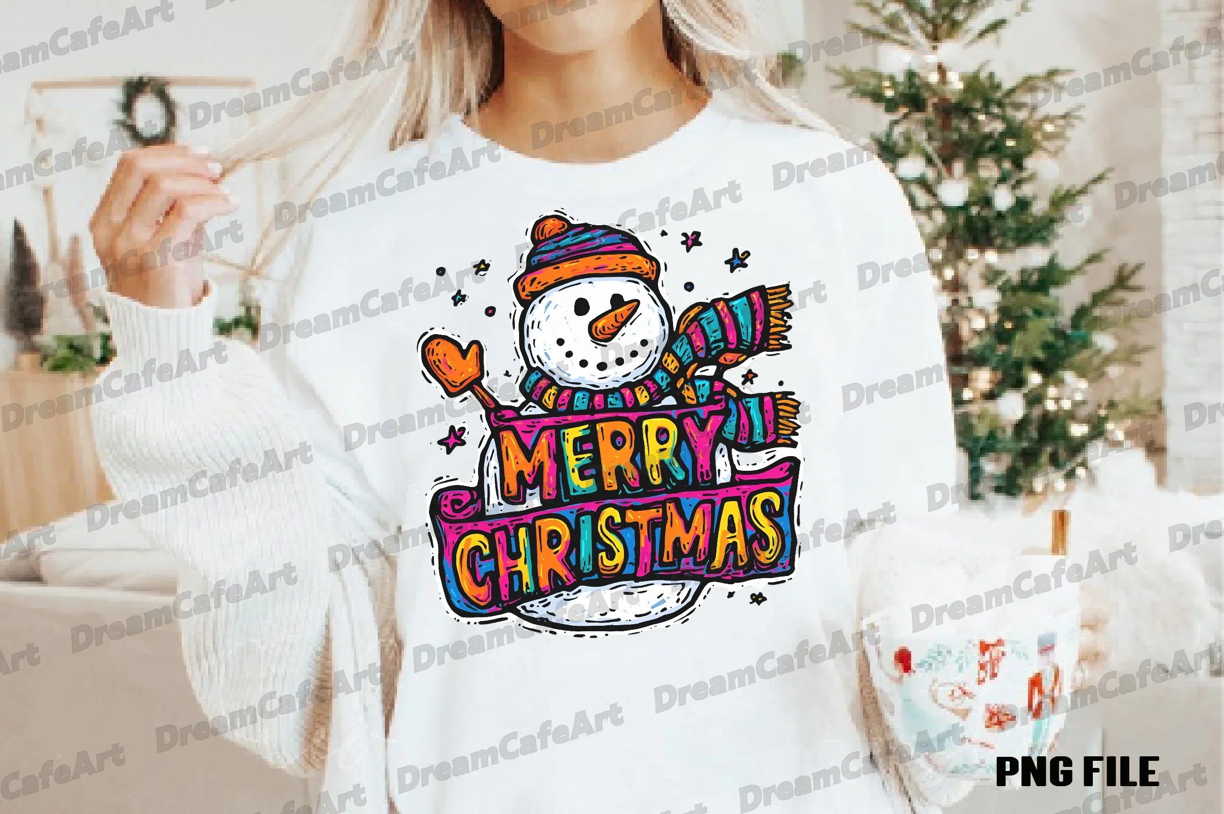 Merry Christmas Snowman Clipart Bundle - CraftNest - Digital Crafting and Art
