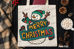 Merry Christmas Snowman Clipart Bundle - CraftNest - Digital Crafting and Art