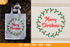 Merry Christmas Wreath SVG Bundle