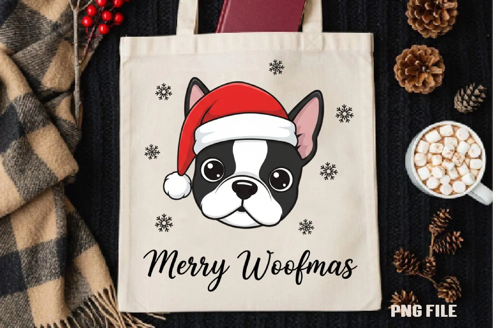 Merry Woofmas Clipart Bundle - CraftNest - Digital Crafting and Art