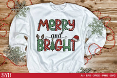 Merry and Bright SVG Bundle - CraftNest - Digital Crafting and Art
