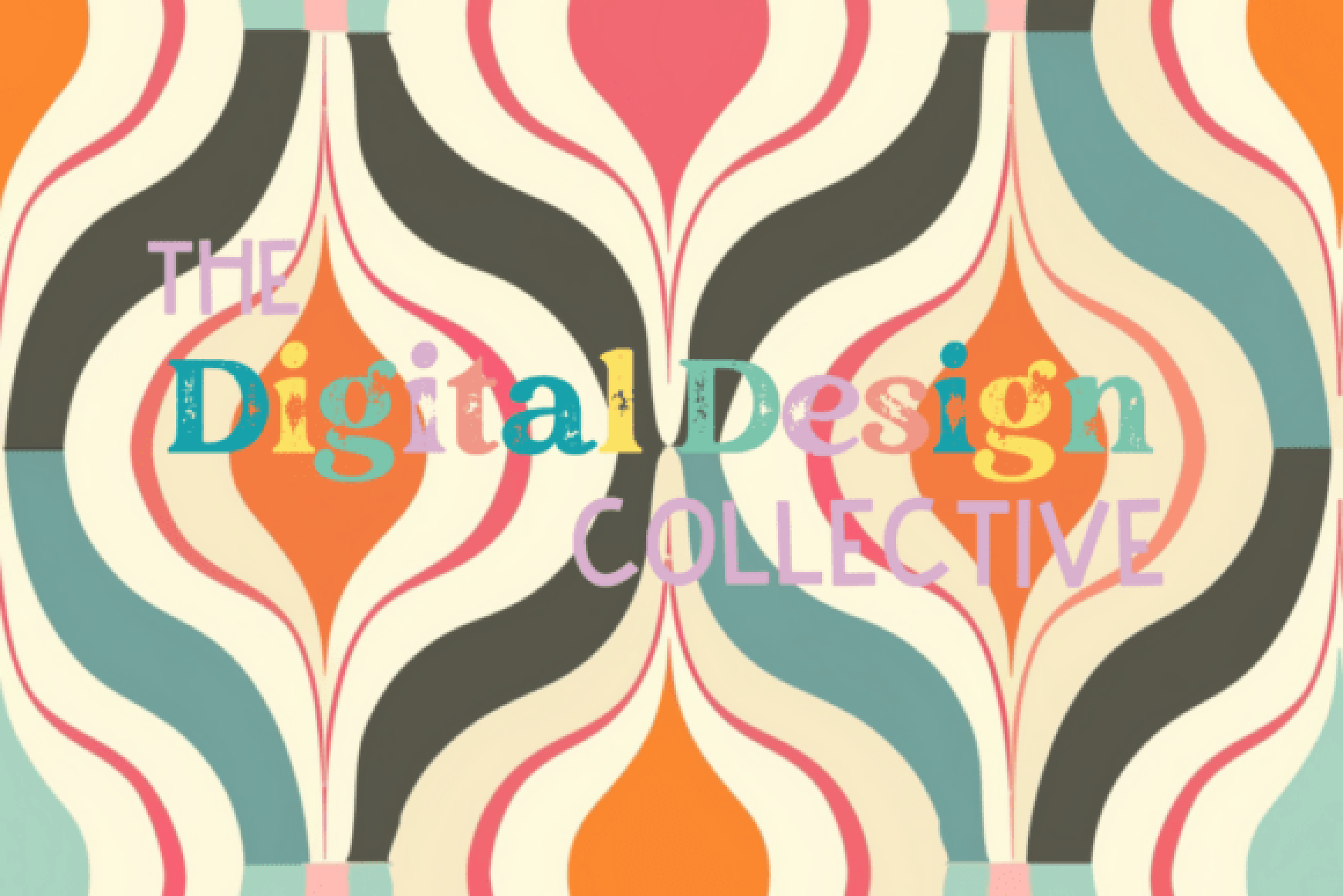 Midcentury Boho Seamless Digital Paper