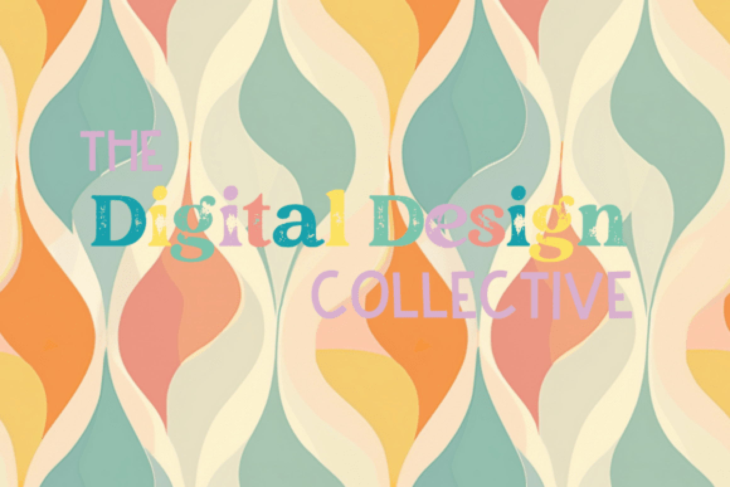 Midcentury Boho Seamless Digital Paper