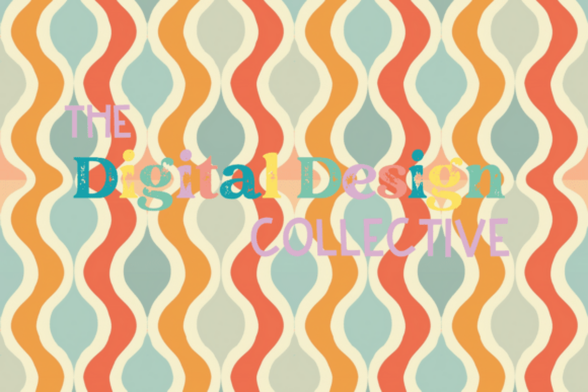 Midcentury Boho Seamless Digital Paper