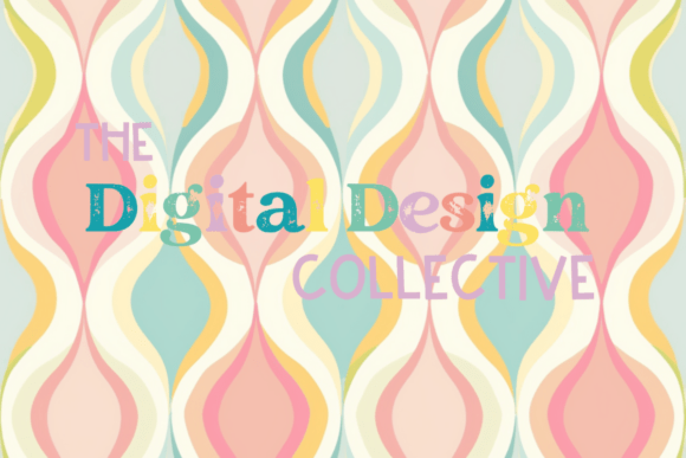 Midcentury Boho Seamless Digital Paper