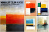 Minimalist Blocks of Color - Wall Art