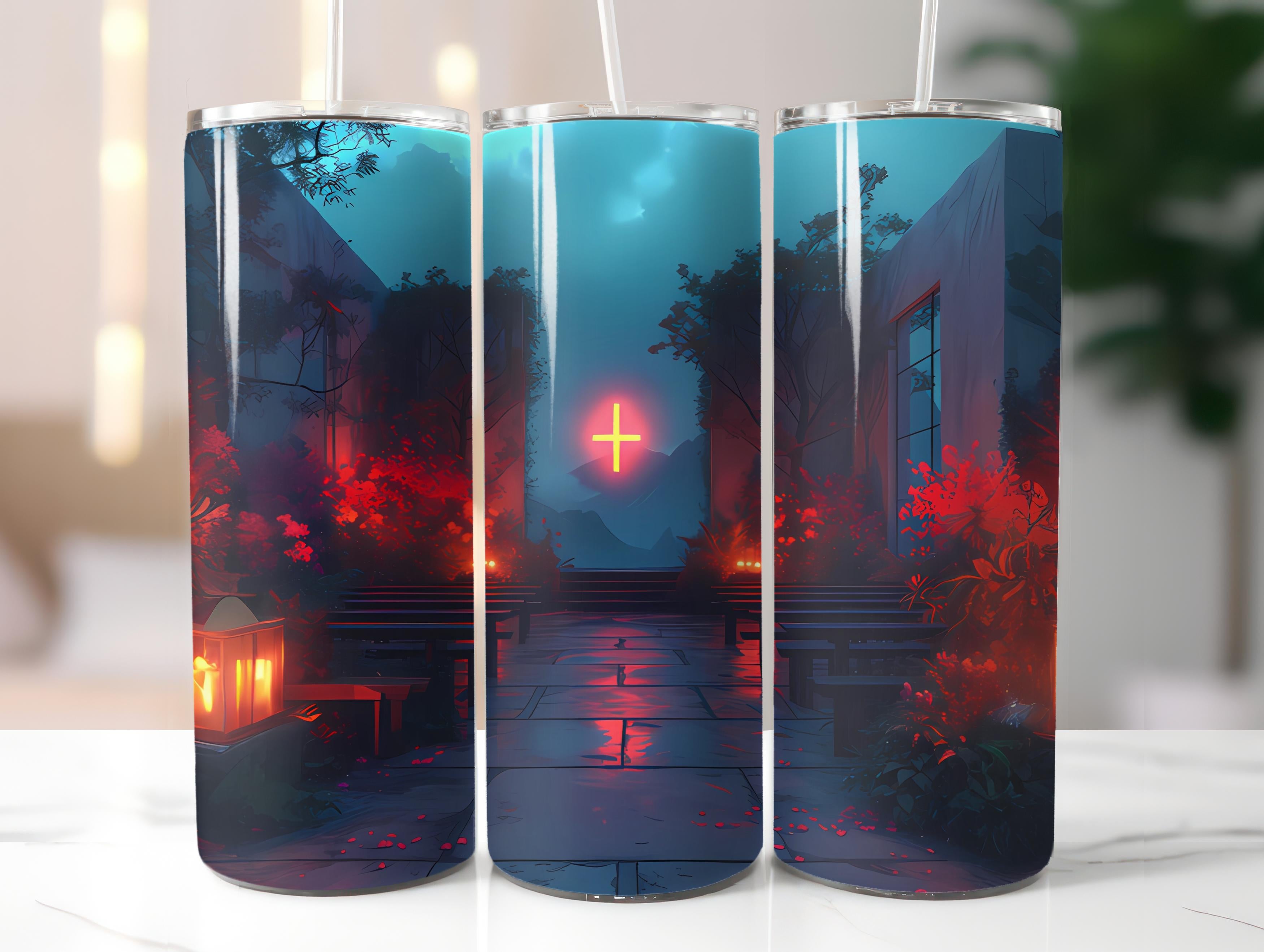 Minimalist Easter 6 Tumbler Wrap - CraftNest