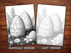 Minimalist Easter Coloring Books - CraftNest