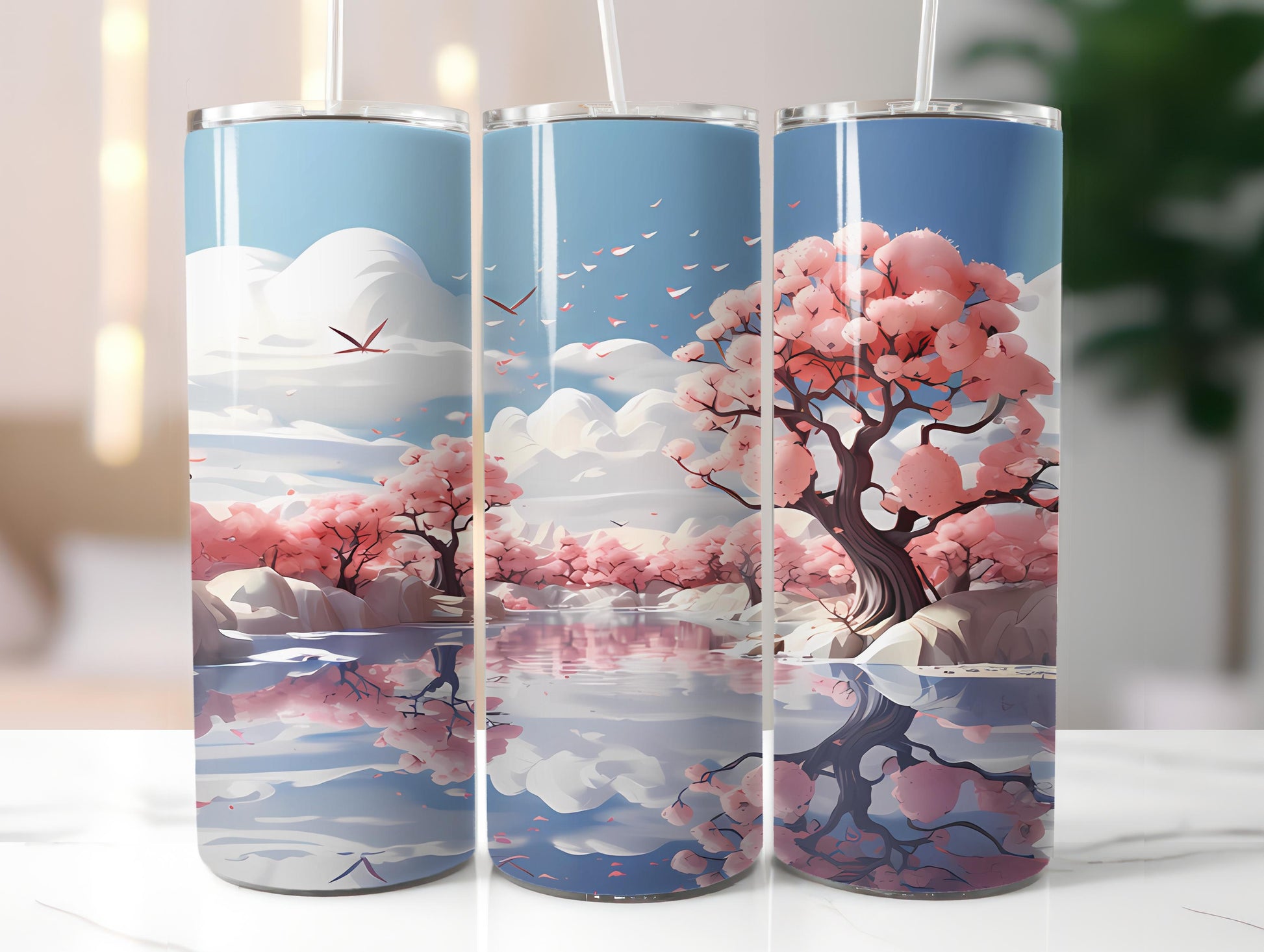 Minimalist Spring 3 Tumbler Wrap - CraftNest