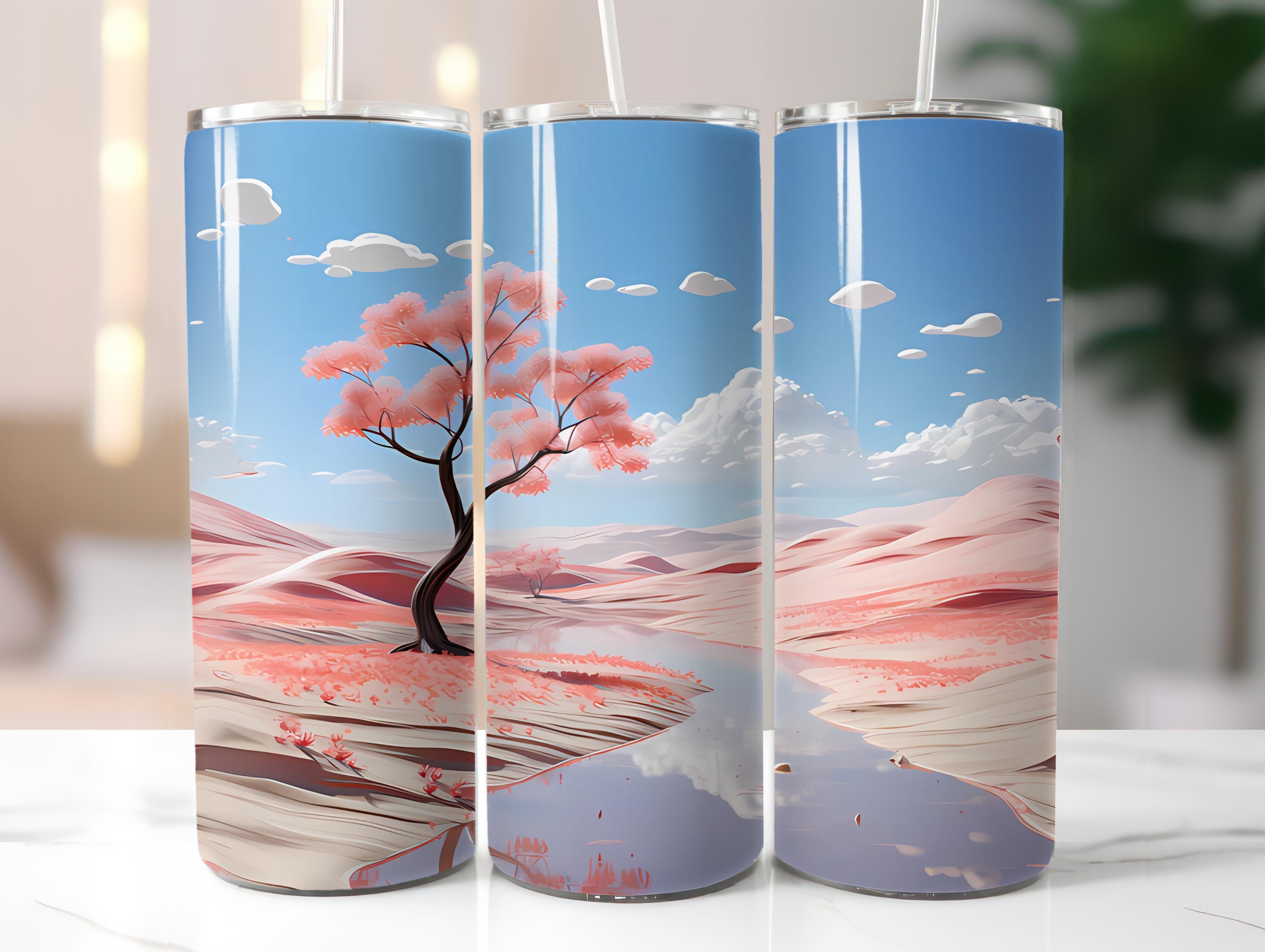 Minimalist Spring 2 Tumbler Wrap - CraftNest