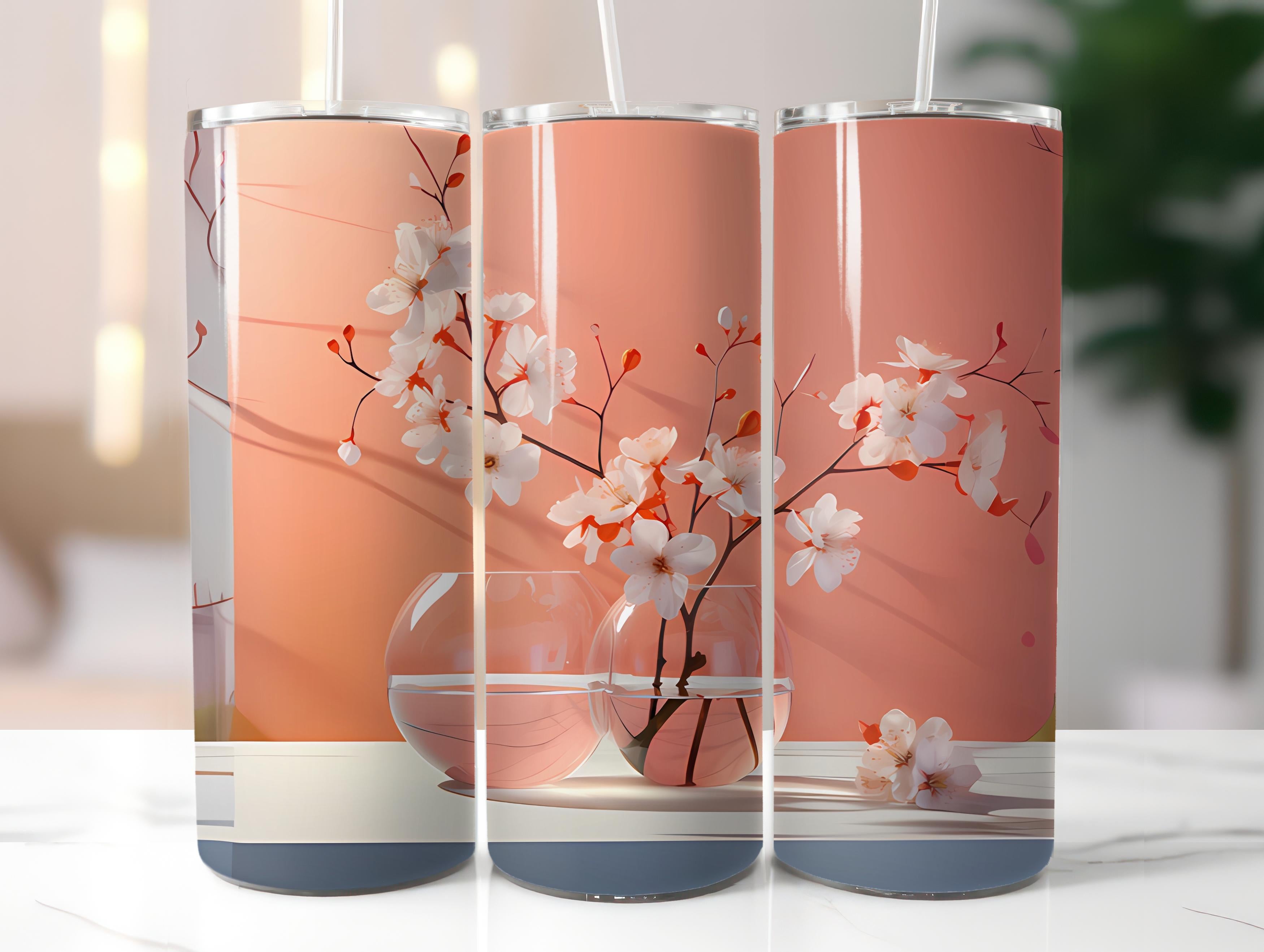 Minimalist Spring 3 Tumbler Wrap - CraftNest