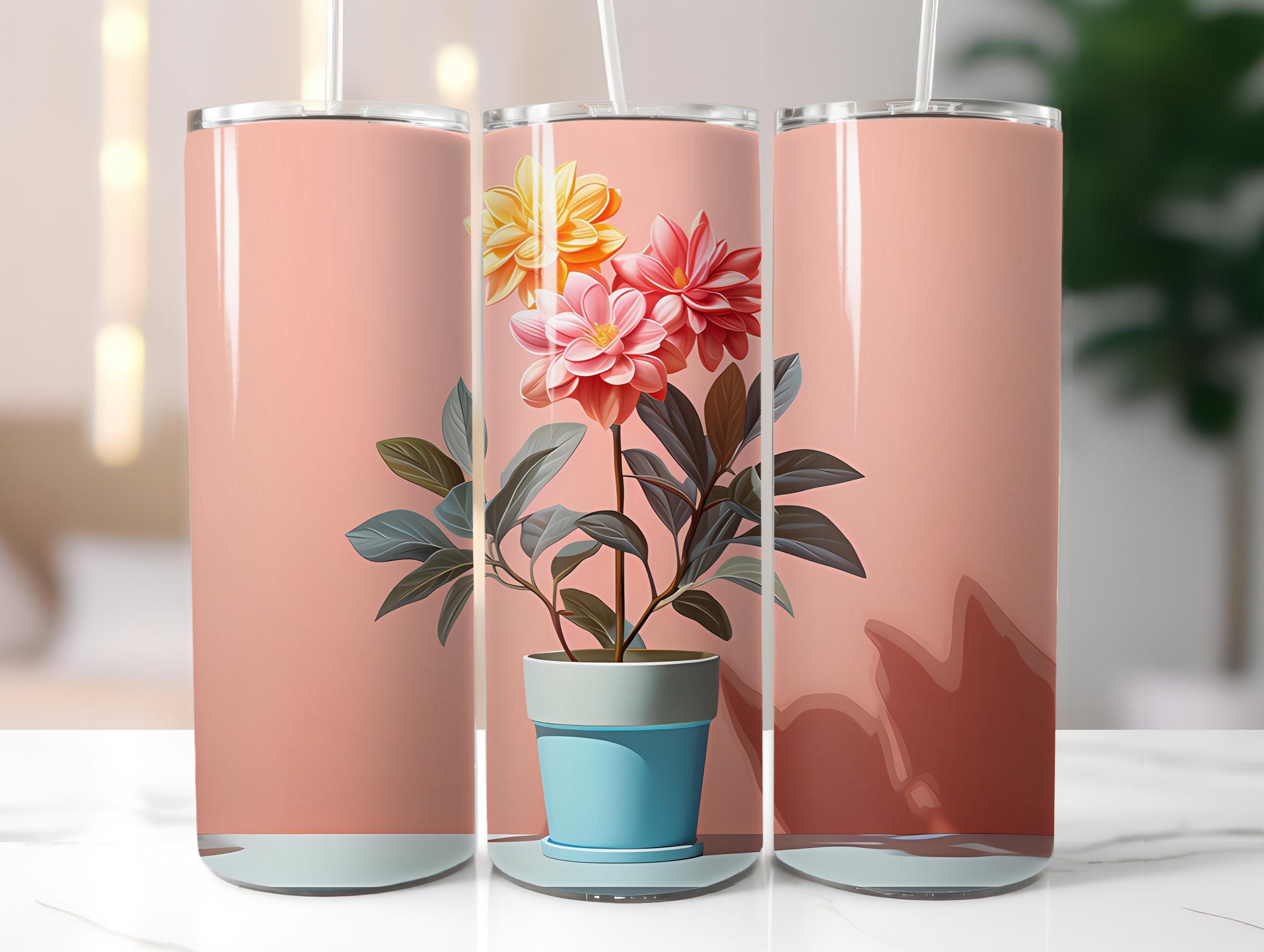 Minimalist Spring 2 Tumbler Wrap - CraftNest