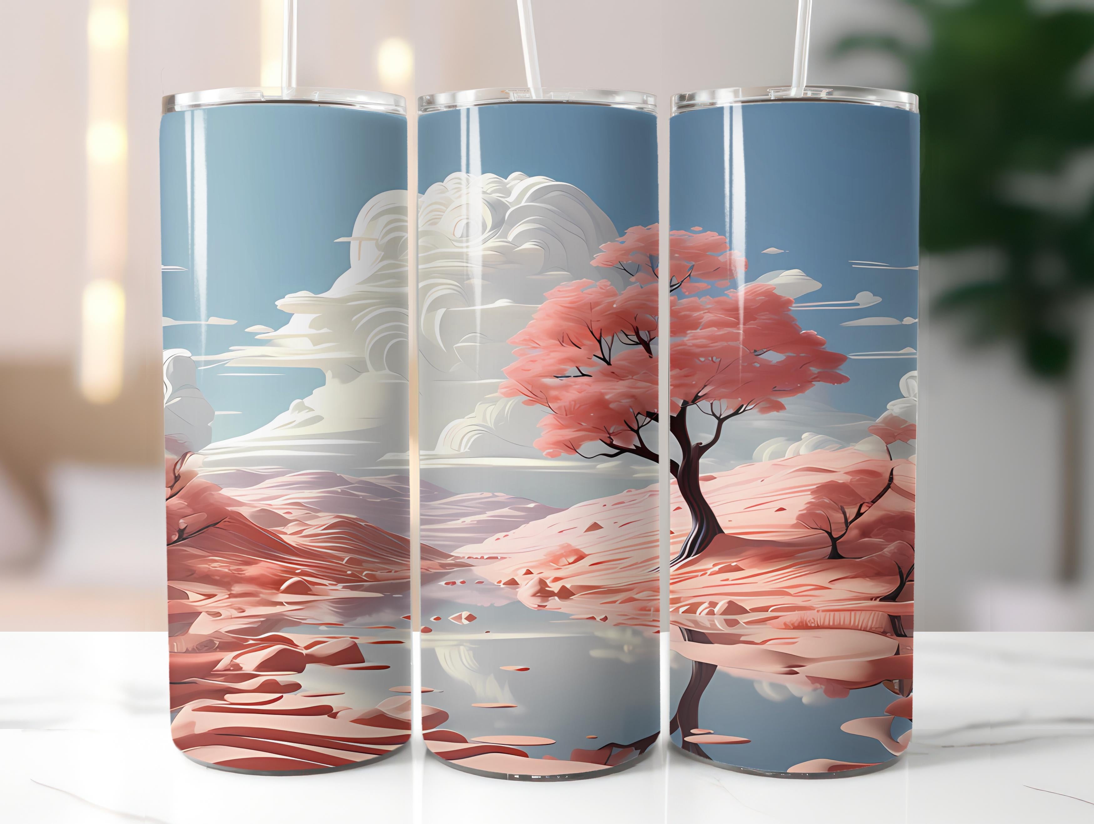 Minimalist Spring 4 Tumbler Wrap - CraftNest