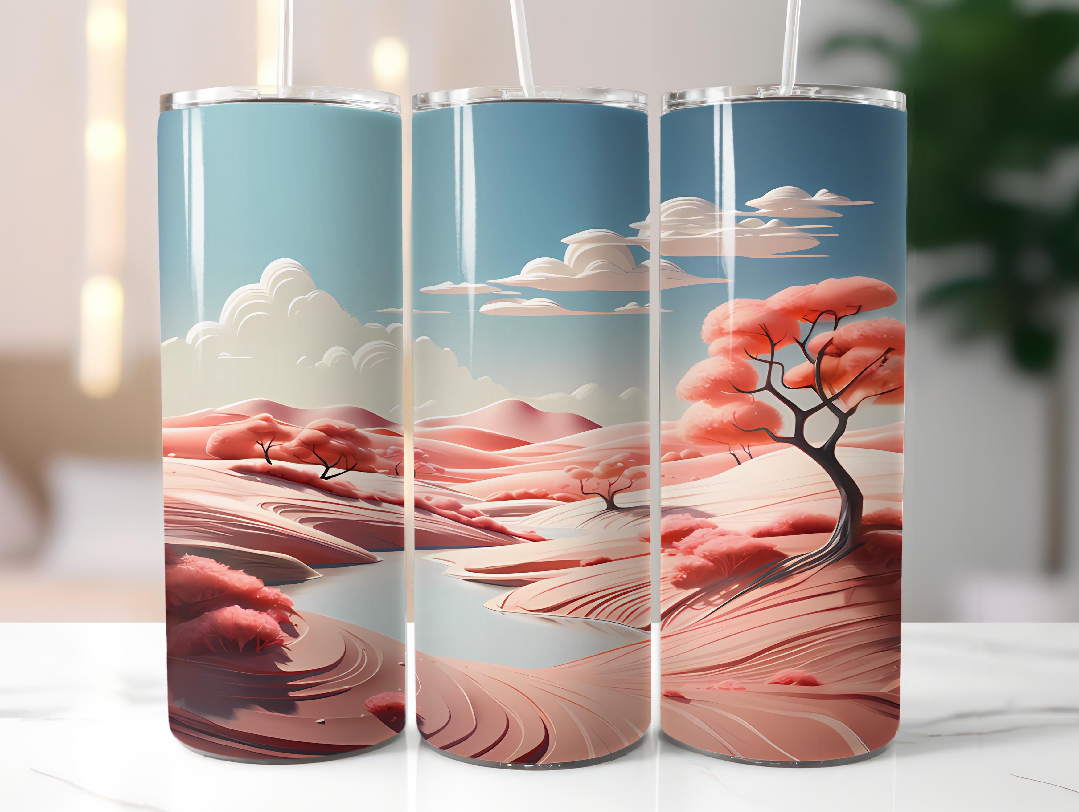 Minimalist Spring 3 Tumbler Wrap - CraftNest