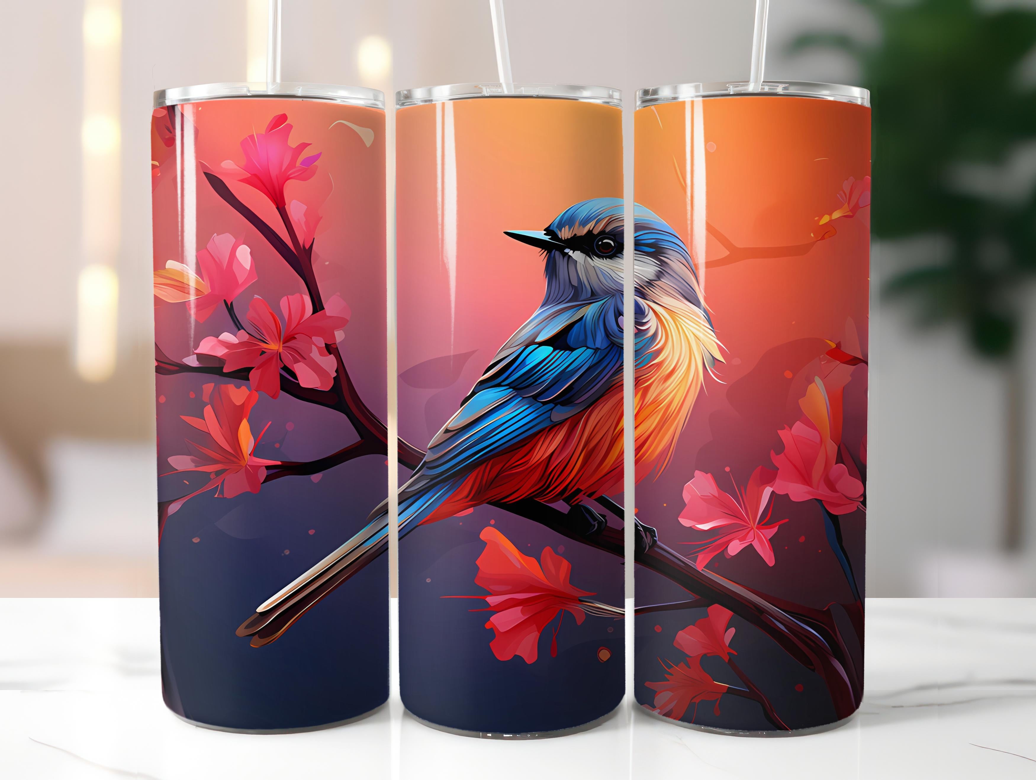 Minimalist Spring 4 Tumbler Wrap - CraftNest