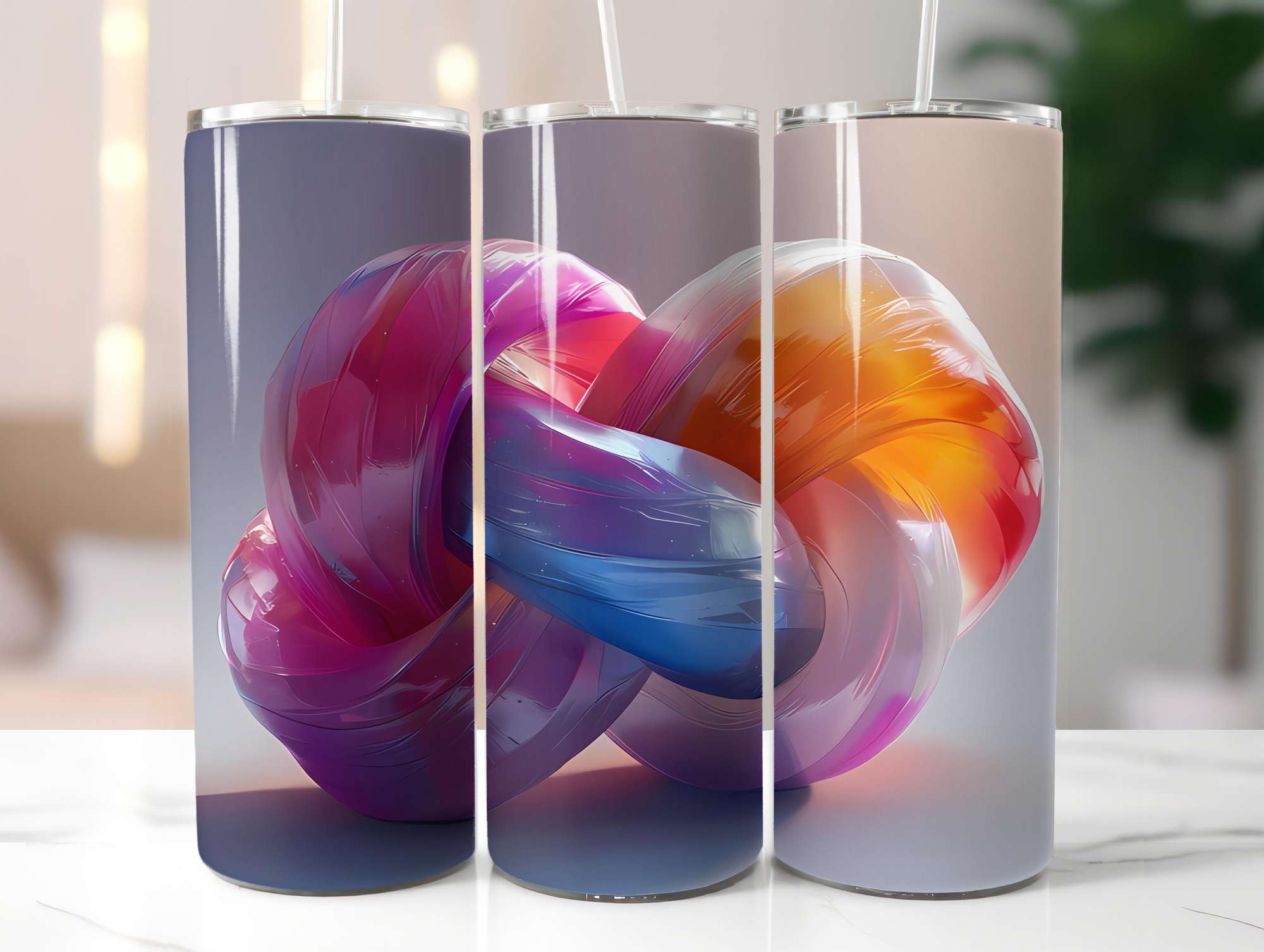 Minimalist Summer 5 Tumbler Wrap - CraftNest - Digital Crafting and Art