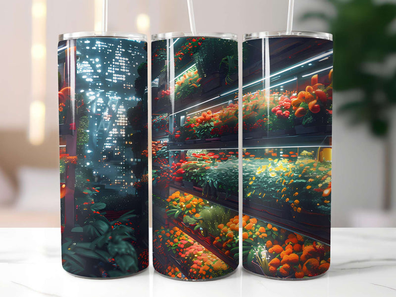 Minimalist Summer 5 Tumbler Wrap - CraftNest - Digital Crafting and Art