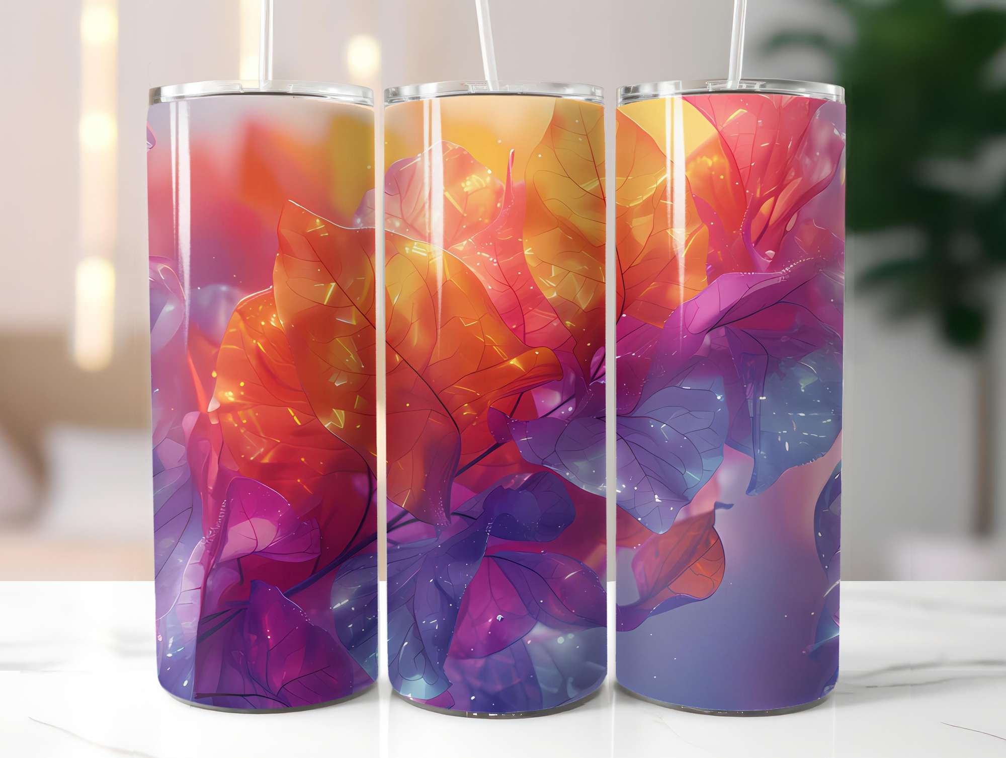 Minimalist Summer 5 Tumbler Wrap - CraftNest - Digital Crafting and Art