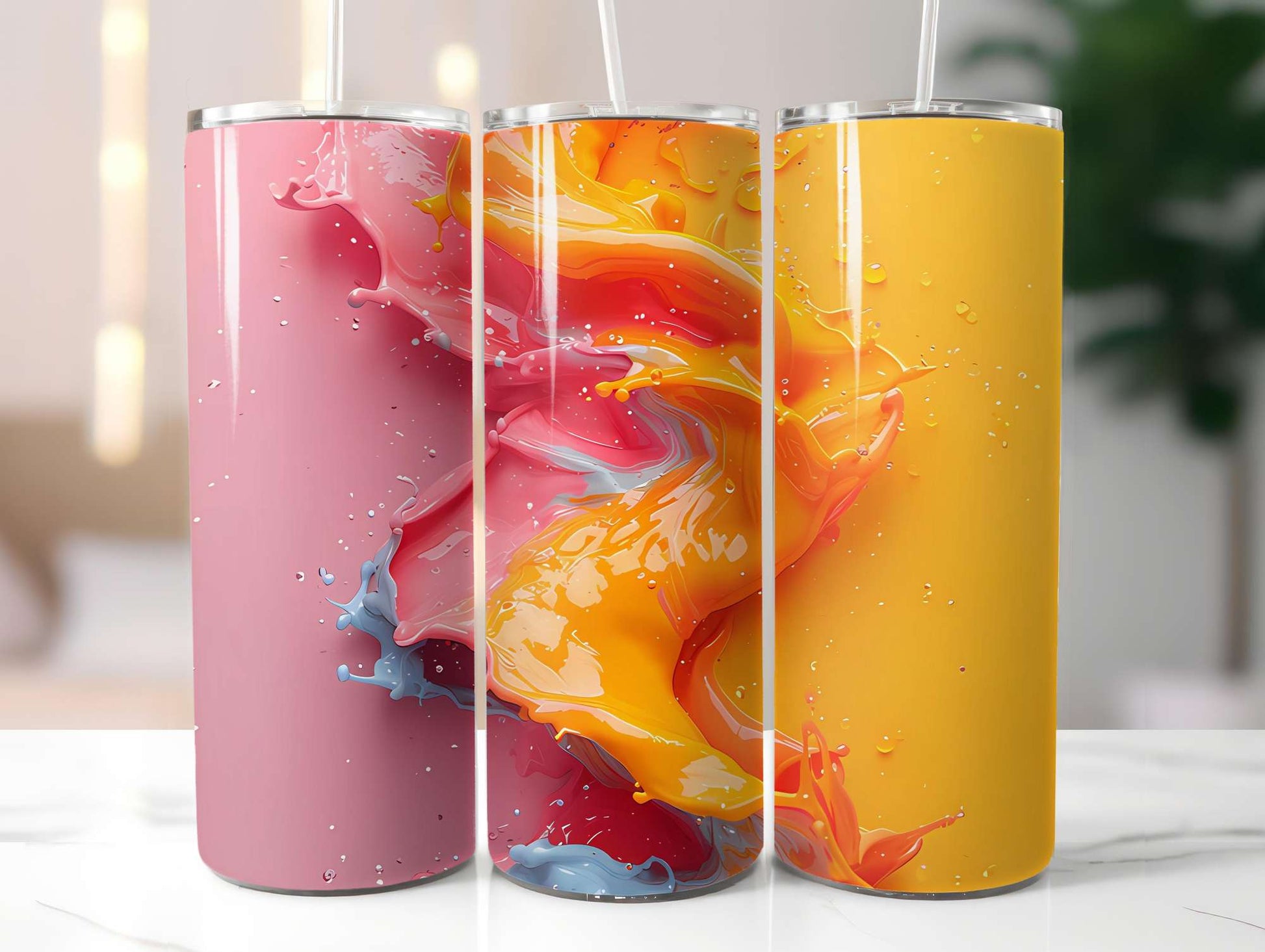 Minimalist Summer 1 Tumbler Wrap - CraftNest - Digital Crafting and Art