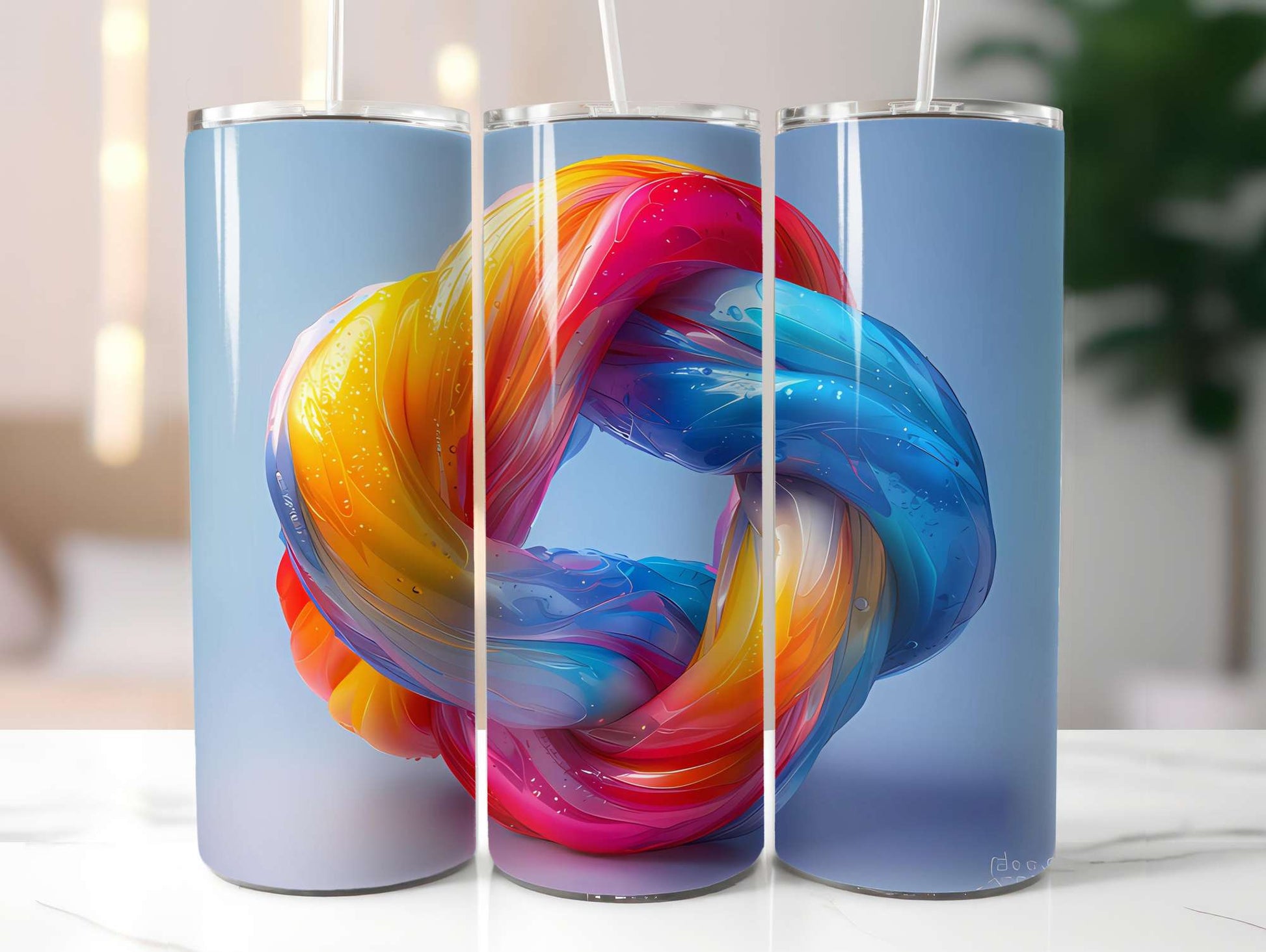 Minimalist Summer 4 Tumbler Wrap - CraftNest - Digital Crafting and Art