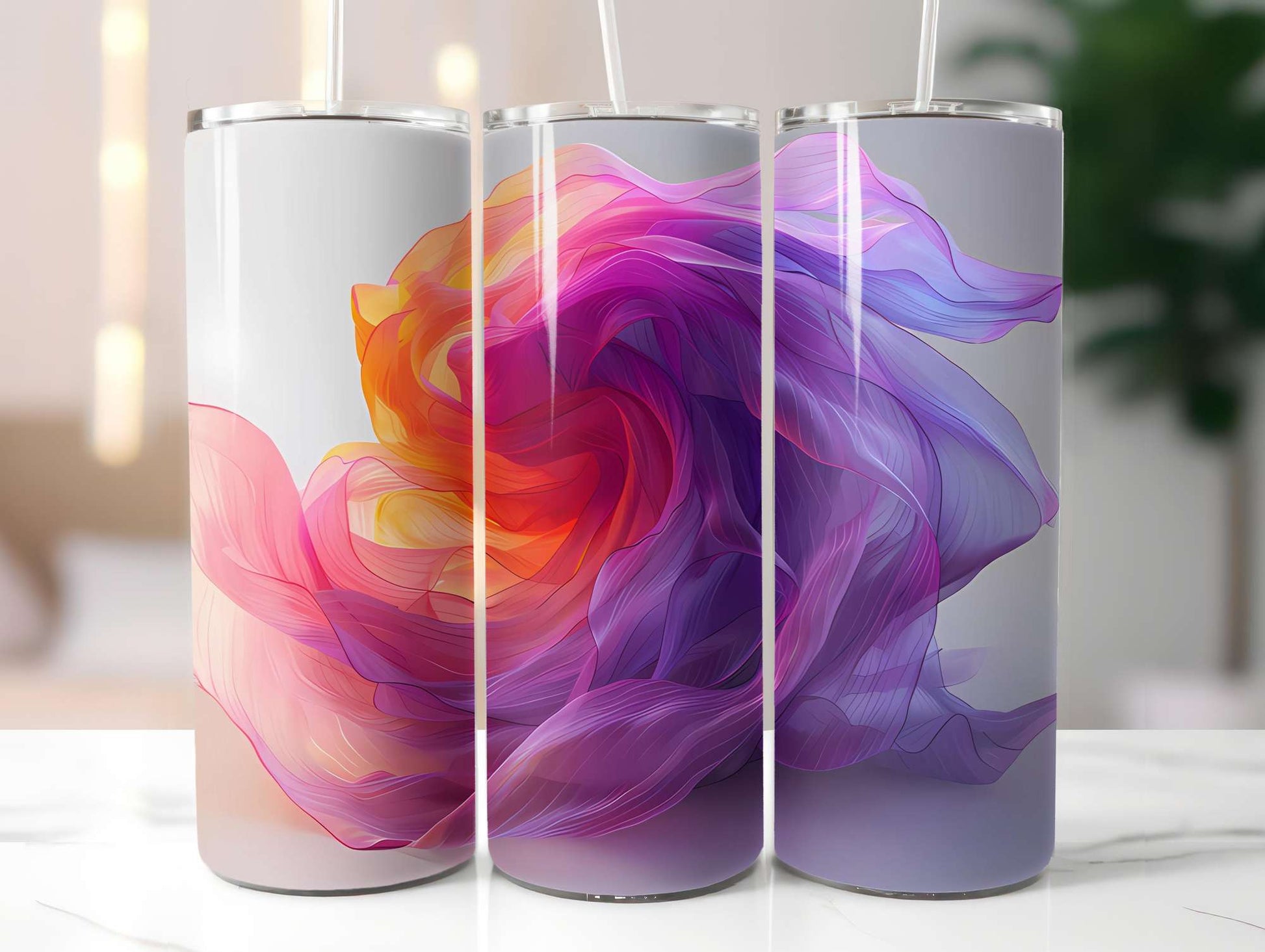 Minimalist Summer 2 Tumbler Wrap - CraftNest - Digital Crafting and Art