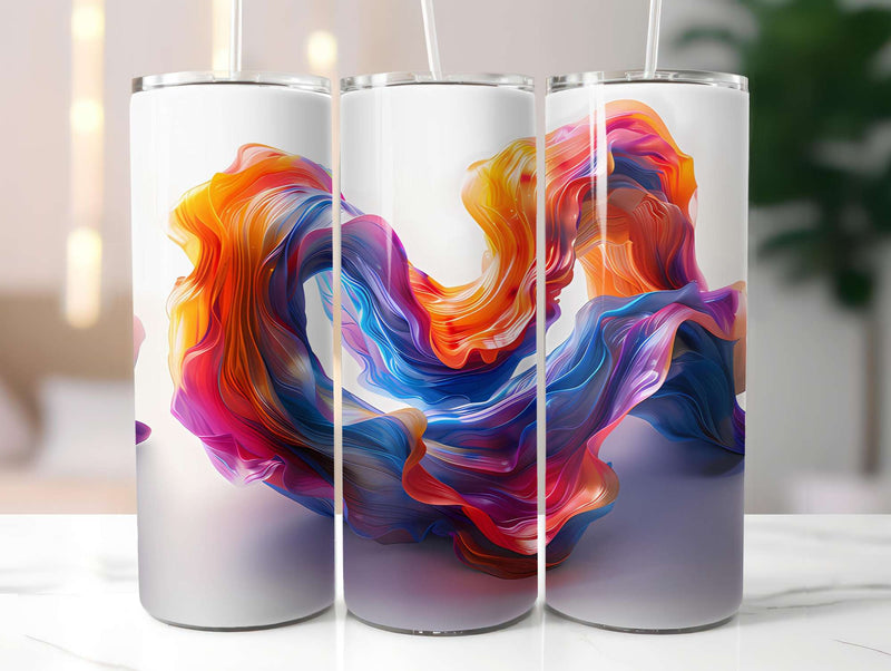 Minimalist Summer 3 Tumbler Wrap - CraftNest - Digital Crafting and Art