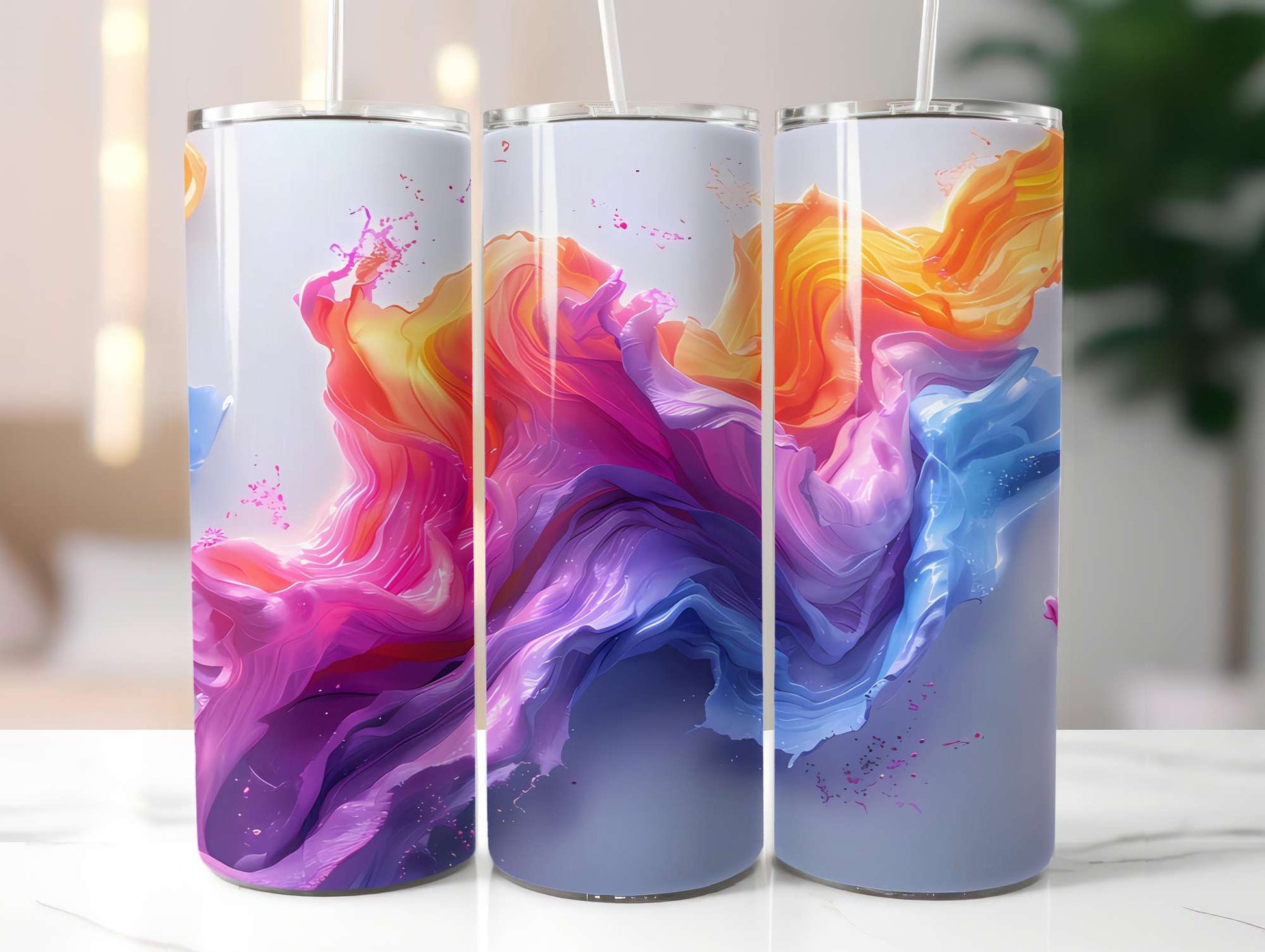 Minimalist Summer 2 Tumbler Wrap - CraftNest - Digital Crafting and Art