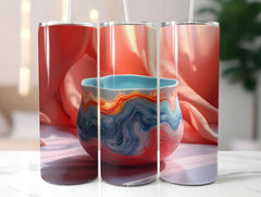 Minimalist Summer 3 Tumbler Wrap - CraftNest - Digital Crafting and Art