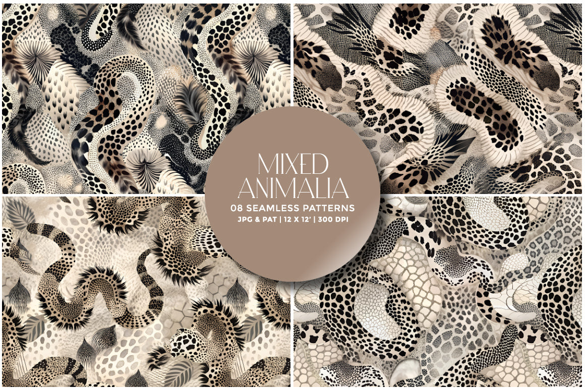 Mixed Animalia - Animal Print