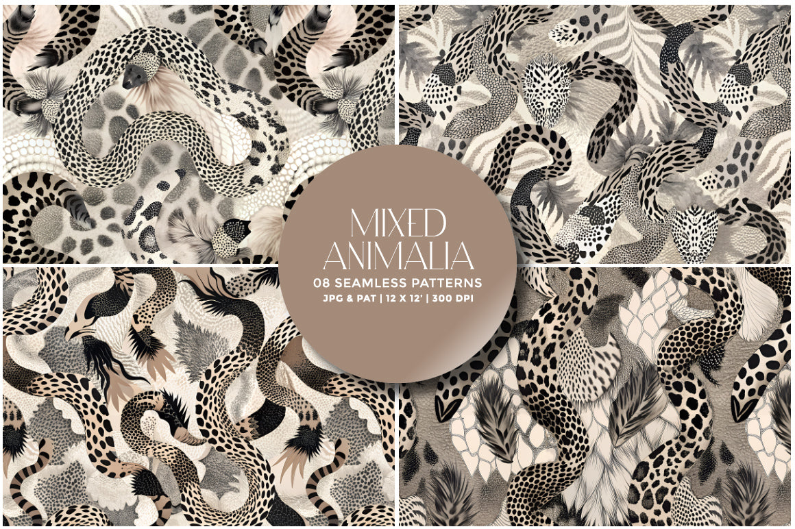 Mixed Animalia - Animal Print