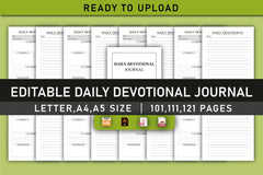 Daily Devotional Planner - CraftNest - Digital Crafting and Art