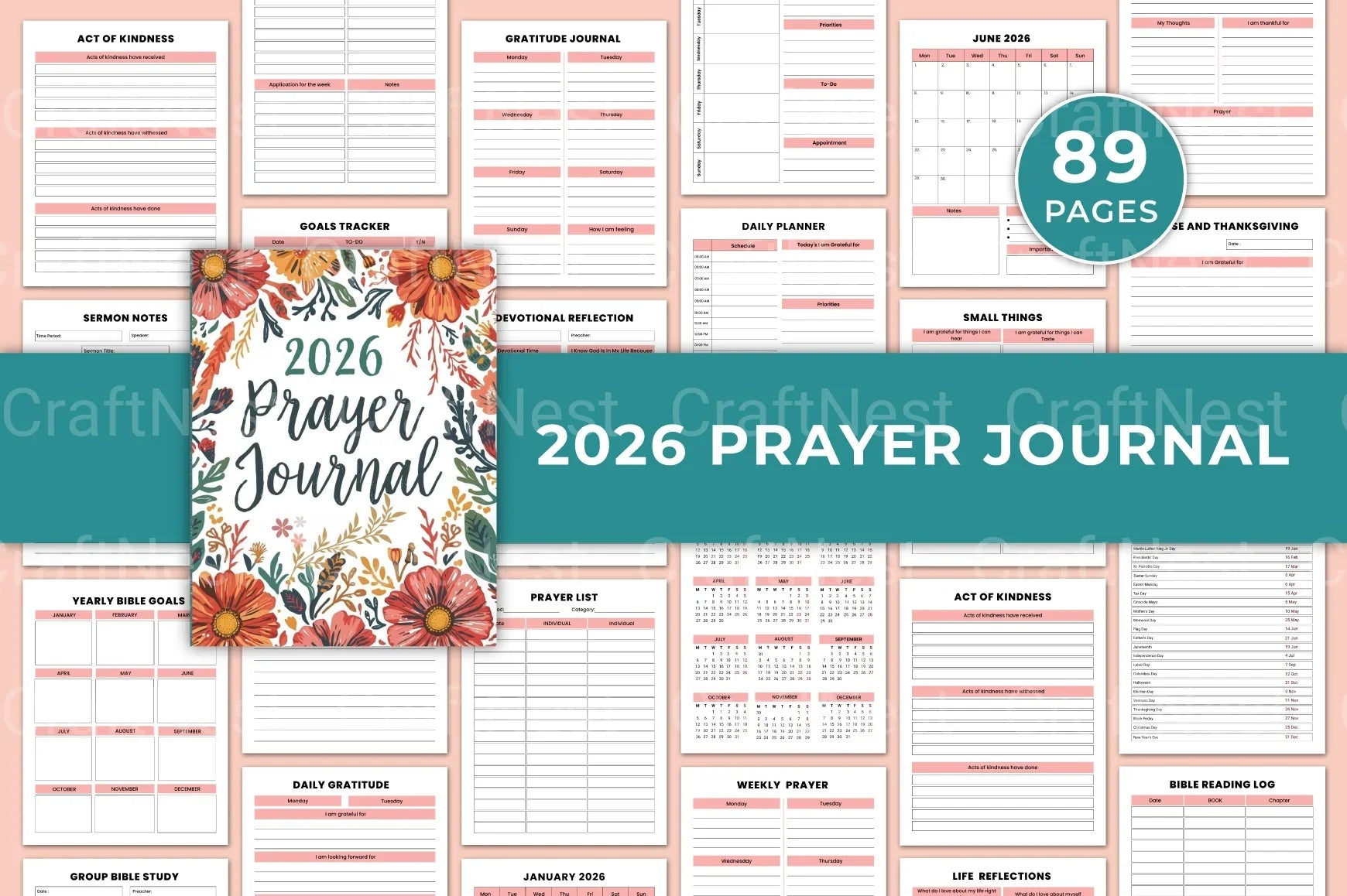 Prayer from 100:13 - CraftNest - Digital Crafting and Art