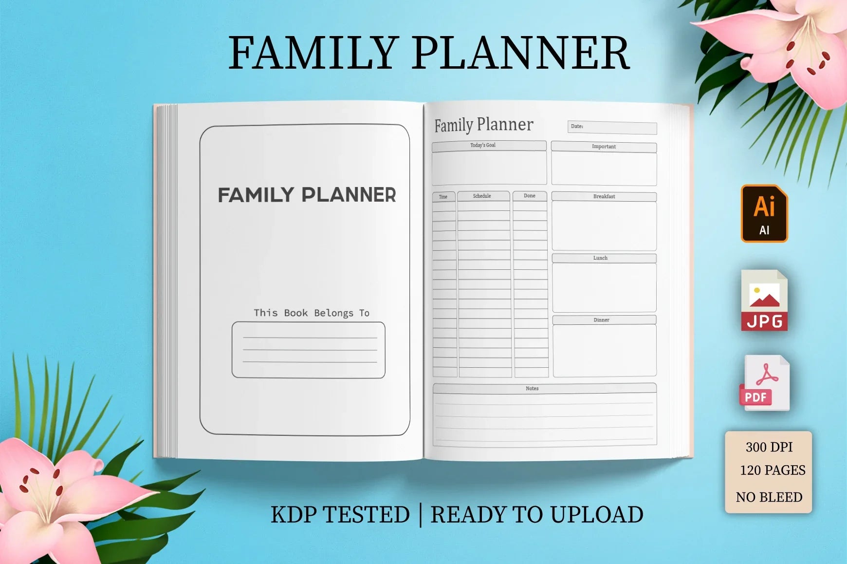 Family Planner - CraftNest - Digital Crafting and Art