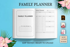 Family Planner - CraftNest - Digital Crafting and Art