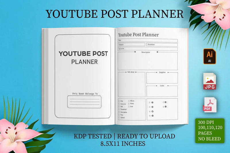 YouTube Post Planner - CraftNest - Digital Crafting and Art