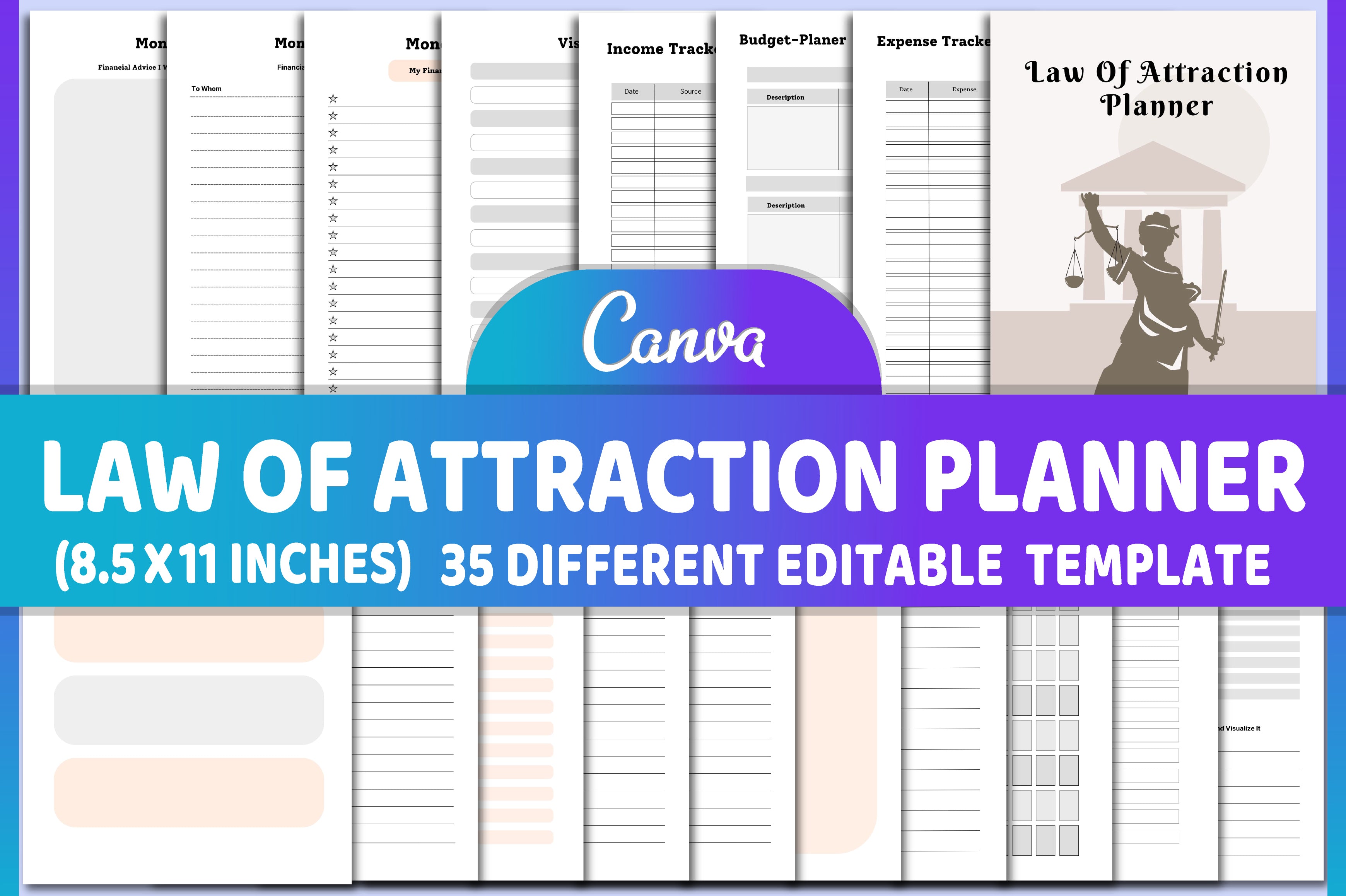New Law of Attraction Planner