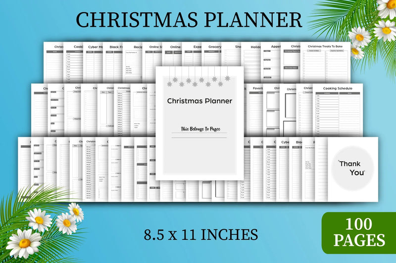 Christmas Planner Bundle - CraftNest - Digital Crafting and Art