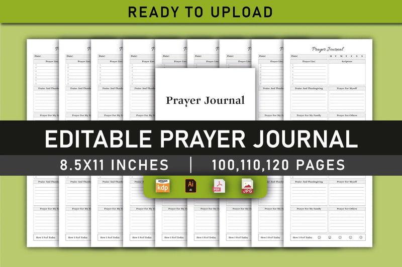 Prayer Planner - CraftNest - Digital Crafting and Art