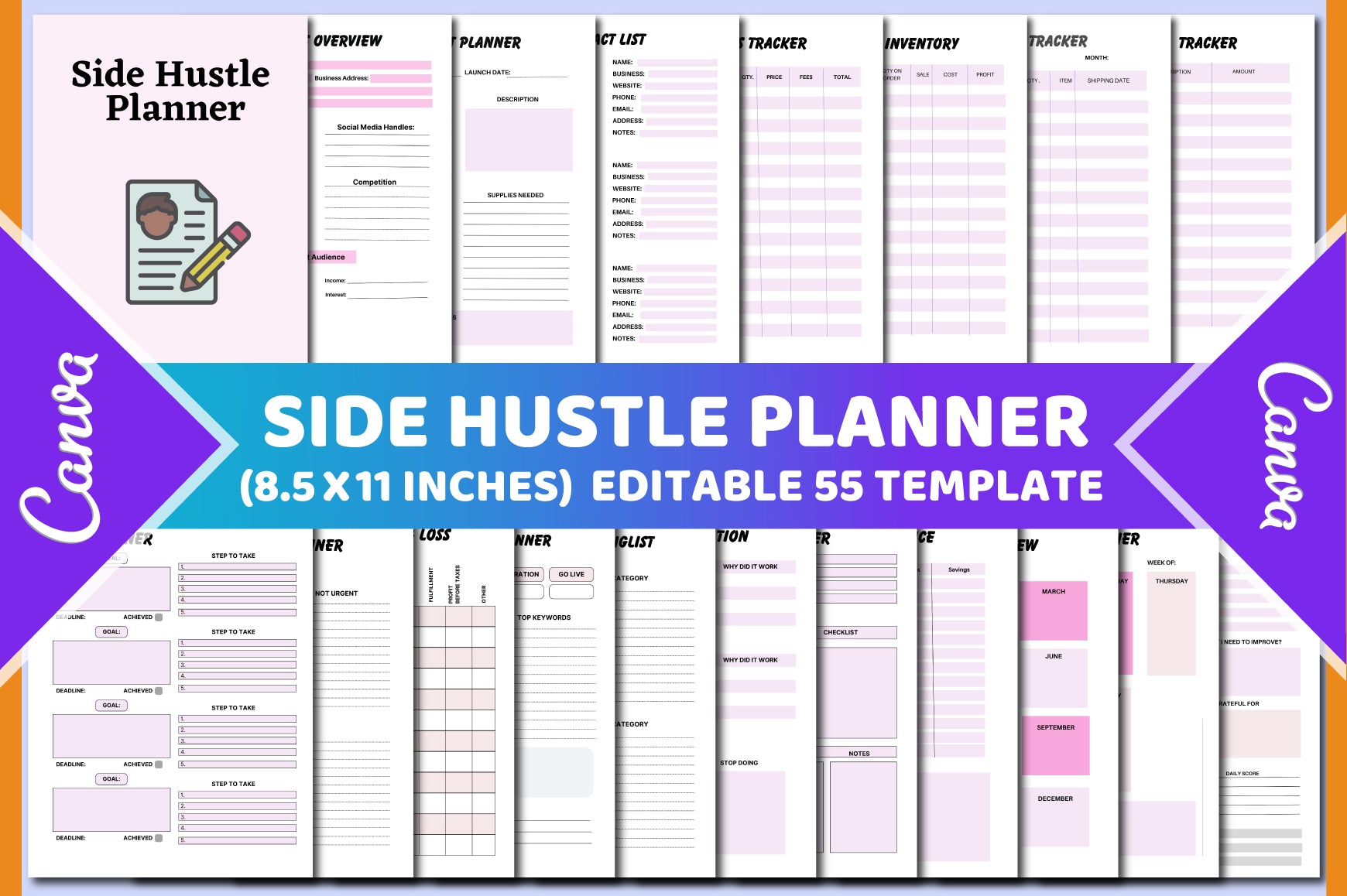 Side Hustle Planner