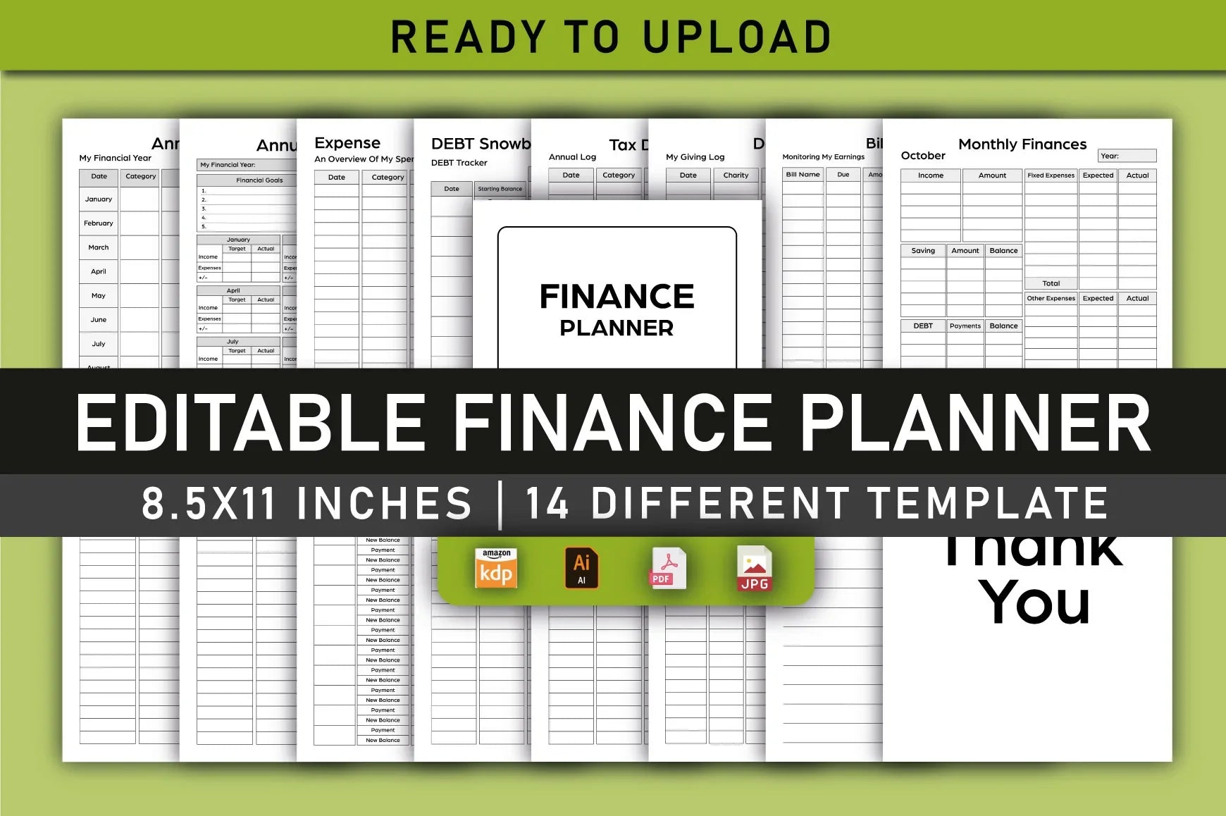 Finance Planner - CraftNest - Digital Crafting and Art